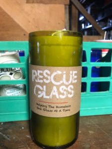 Rescue Glass Candle