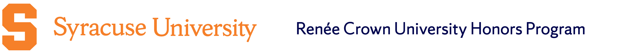 Renee Crown University Honors Program logo