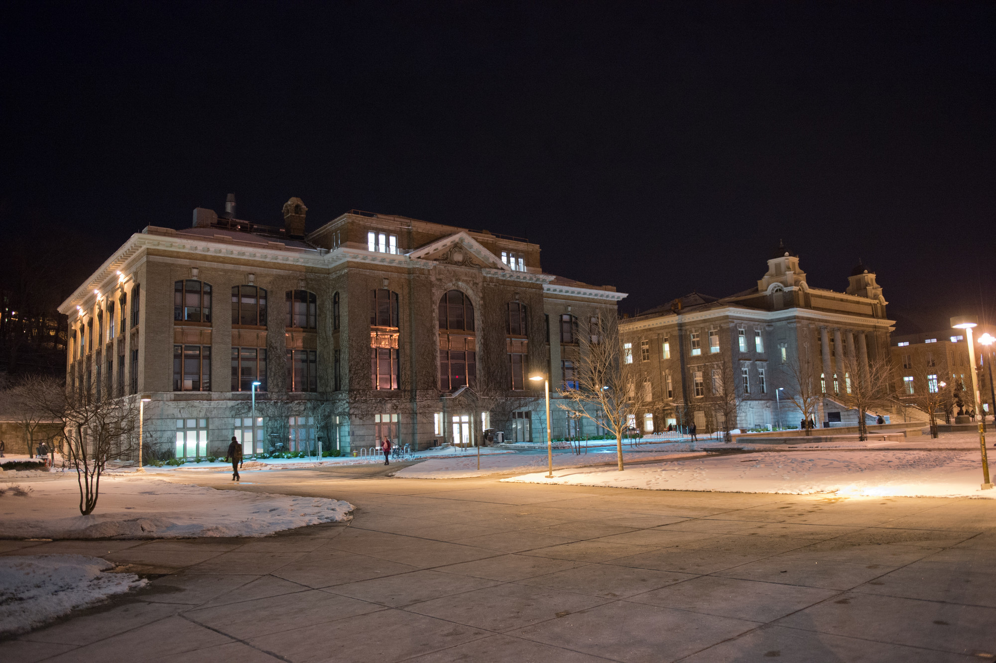 Picture of Bowne Hall at Night