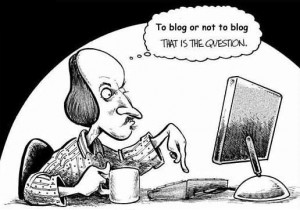 Shakespeare blogging