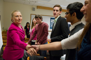 Secretary of State Hillary Rodham Clinton Visits Maxwell School & SU 2012