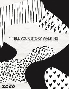 Cover Page for Tell Your Story Walking Anthology