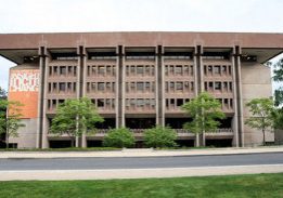 Bird Library, at Syracuse University, designed by King and King Architects.    Dick Blume/The Post Standard