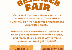 Honors Flyers