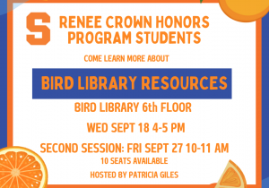 Library Resources Info Session