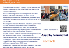 South Africa Study Abroad